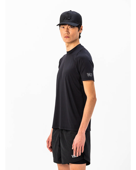Performance Tee WOOTUNIT manica corta vista laterale tre quarti