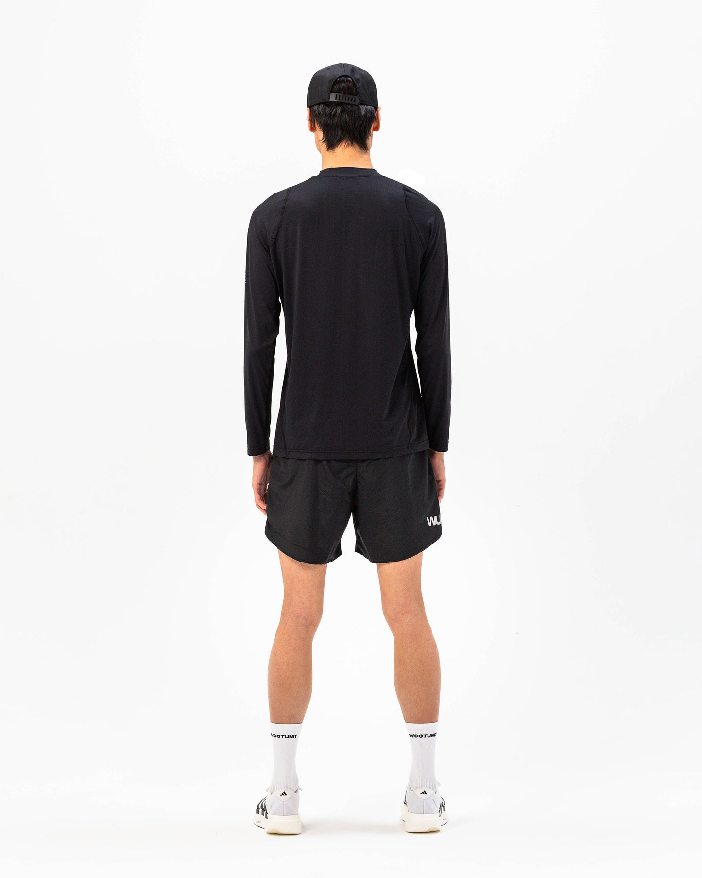 Performance Tee WOOTUNIT maniche lunghe vista posteriore intera