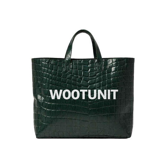 LEATHER BAG GREEN