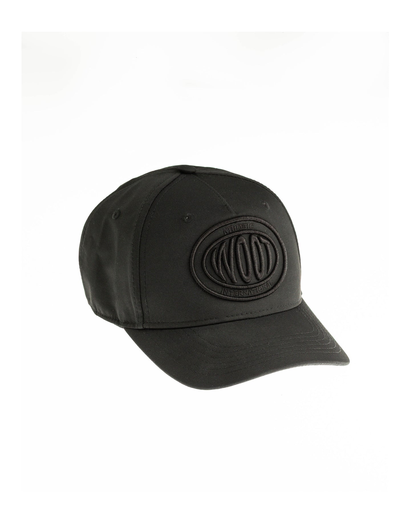 Cappellino sportivo nero WOOTUNIT con logo WOOT ricamato 
