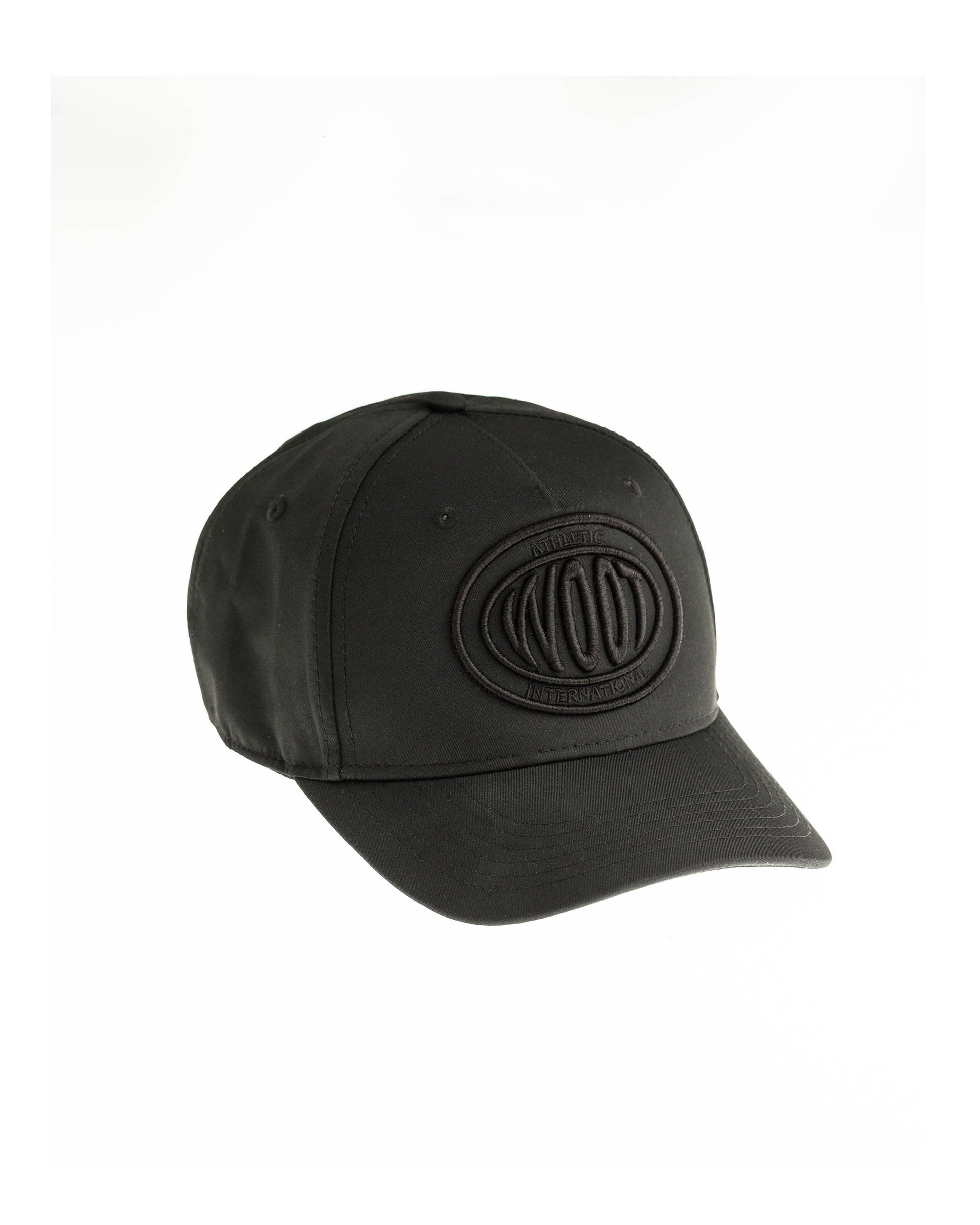 Cappellino sportivo nero WOOTUNIT con logo WOOT ricamato 