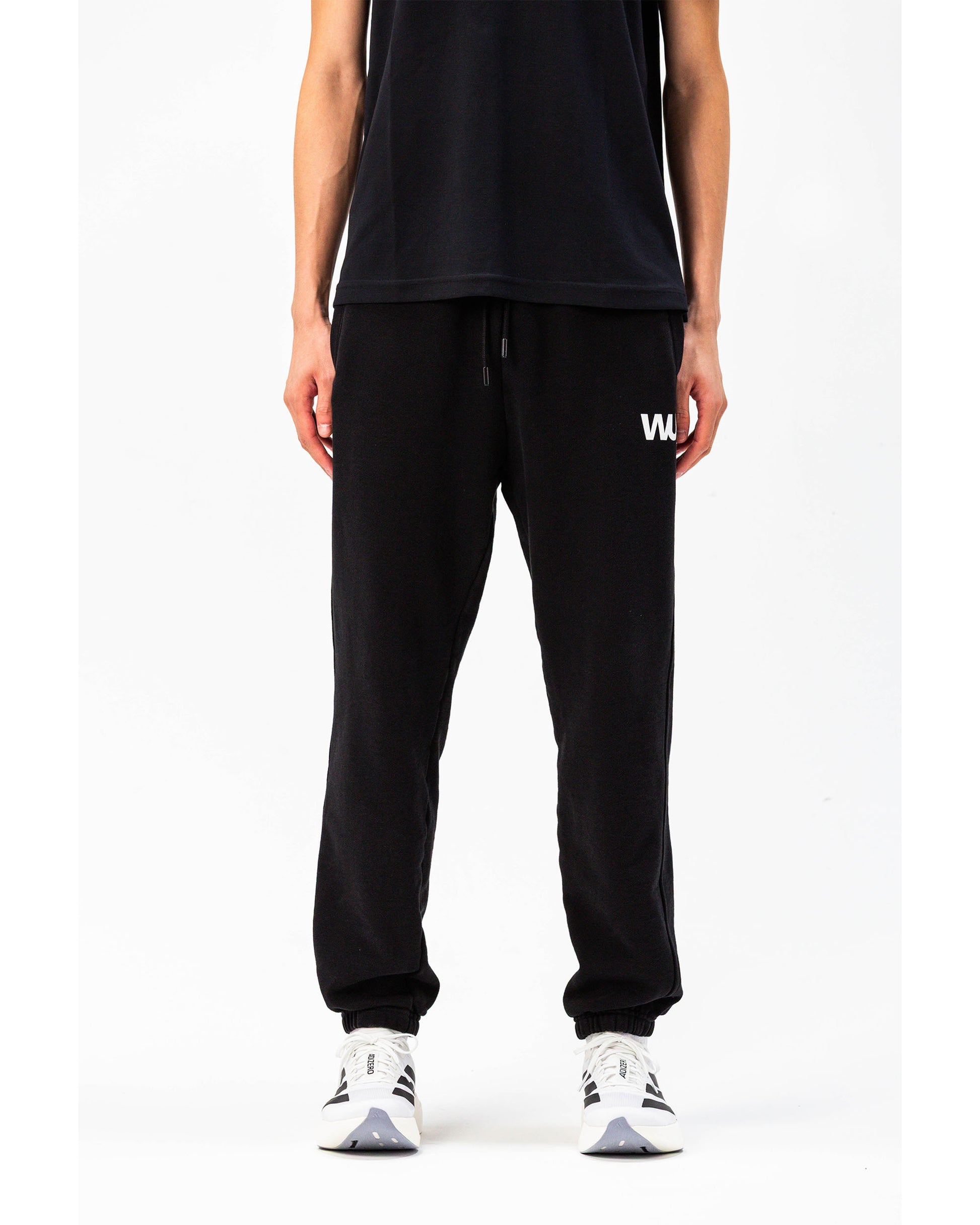 Pantaloni tuta Essential WOOTUNIT vista frontale tre quarti
