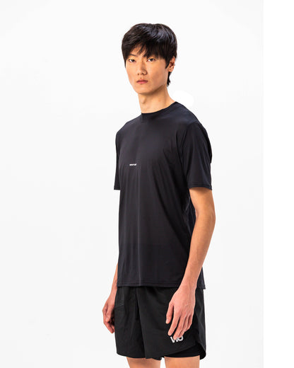 Icon Tee WOOTUNIT manica corta vista laterale tre quarti

