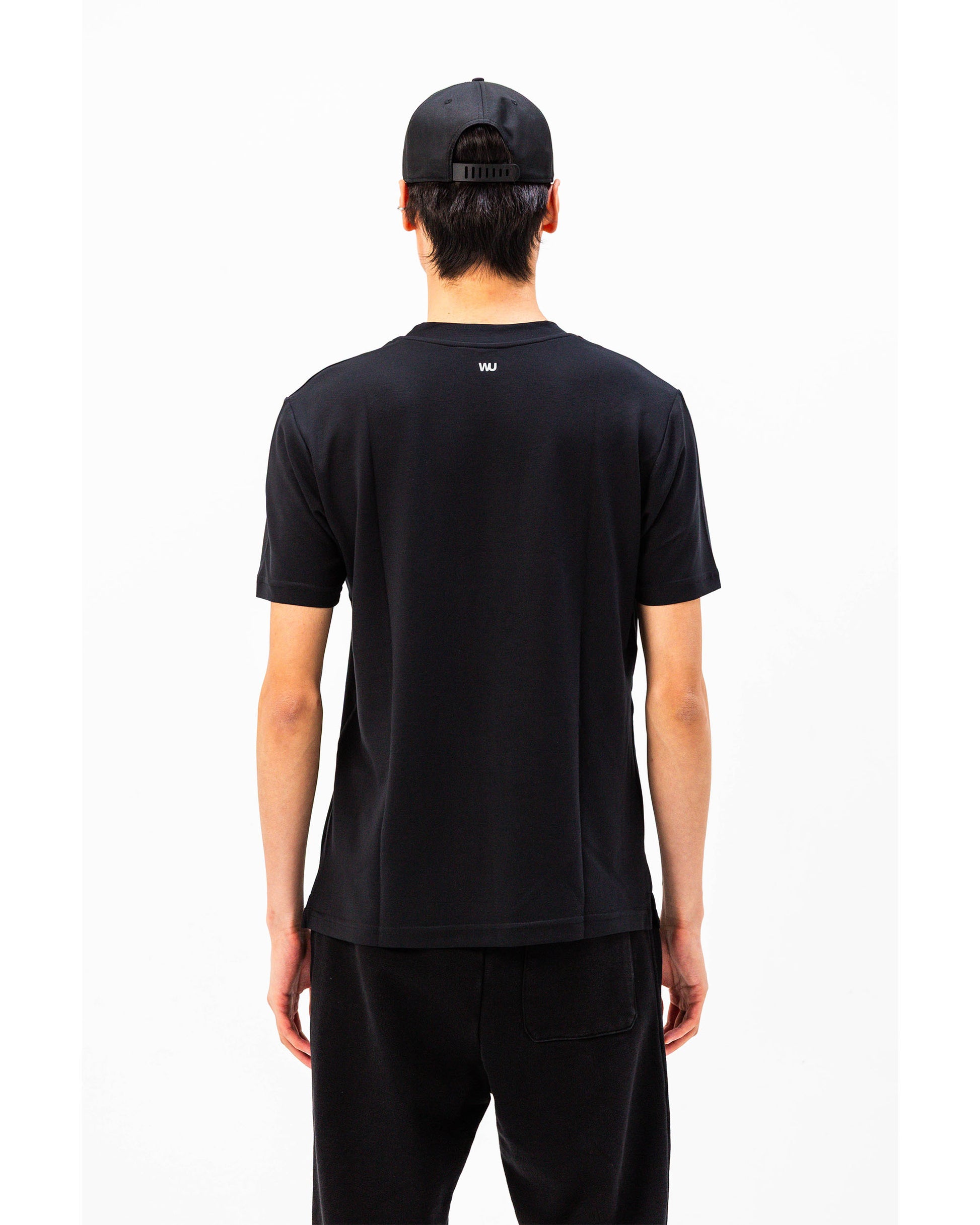 Maglietta Modal maniche corte WOOTUNIT vista posteriore tre quarti