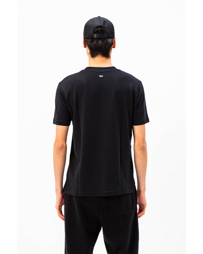 Maglietta Modal maniche corte WOOTUNIT vista posteriore tre quarti