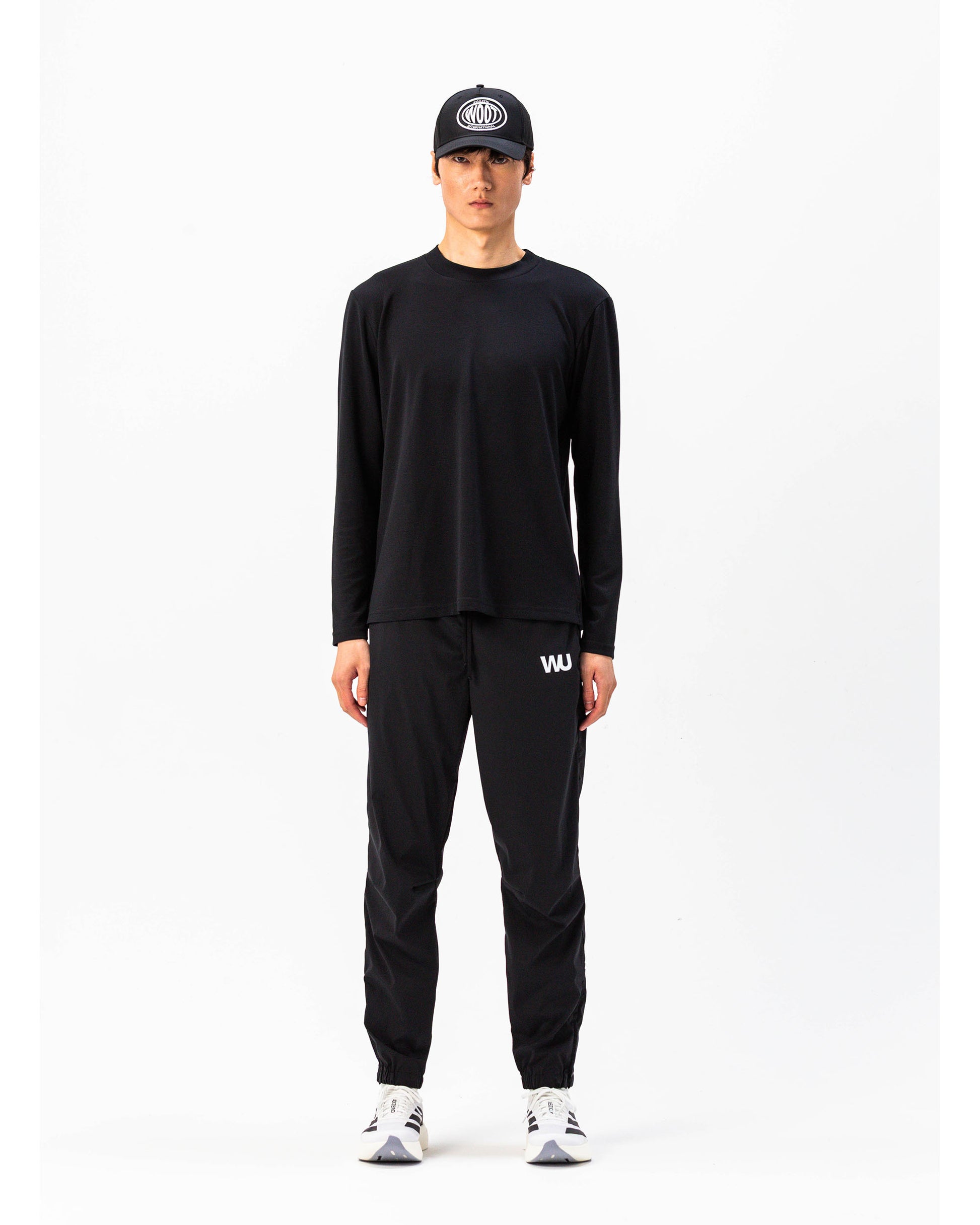 Maglietta Modal maniche lunghe WOOTUNIT vista frontale intera
