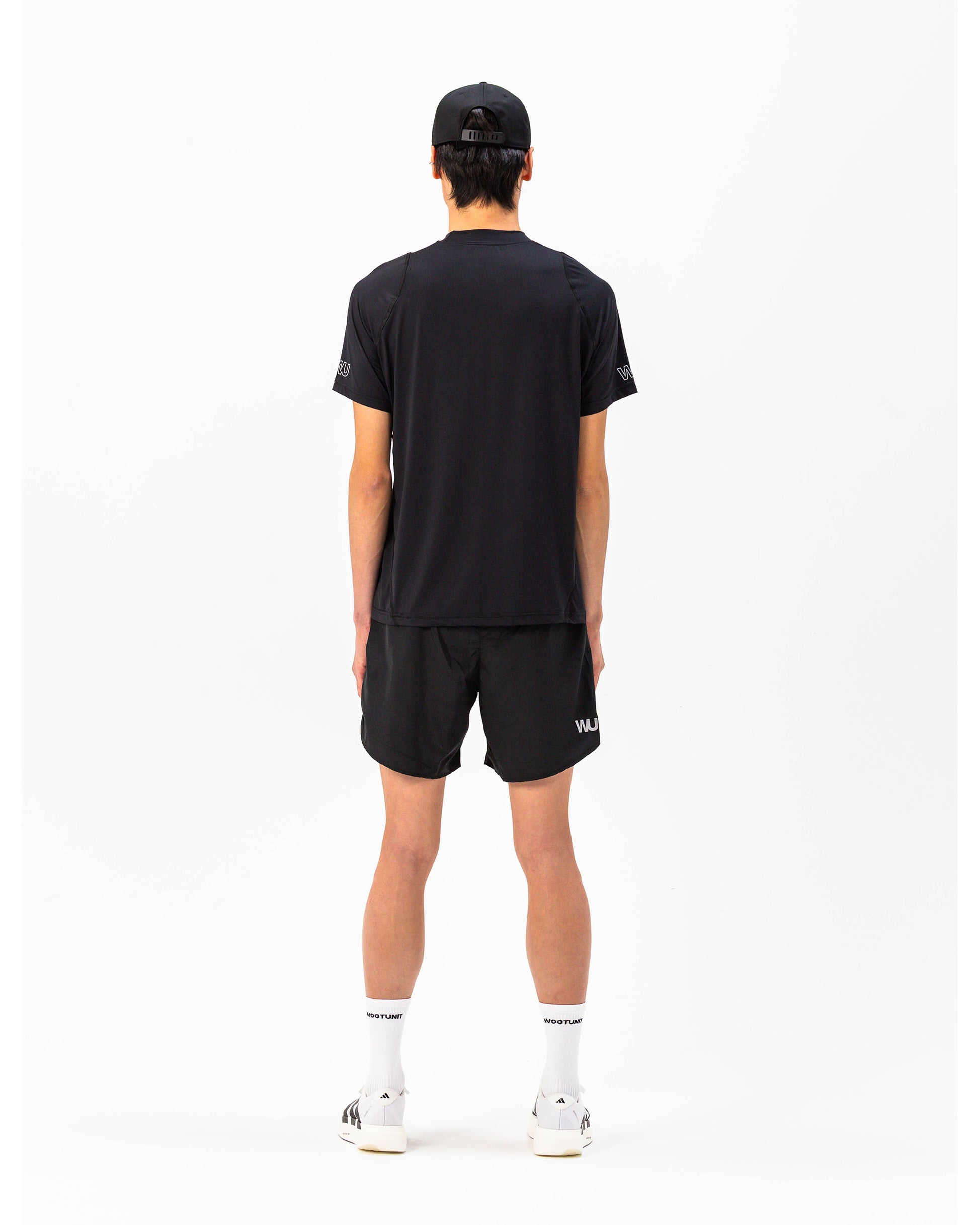 Performance Tee WOOTUNIT manica corta vista posteriore intera
