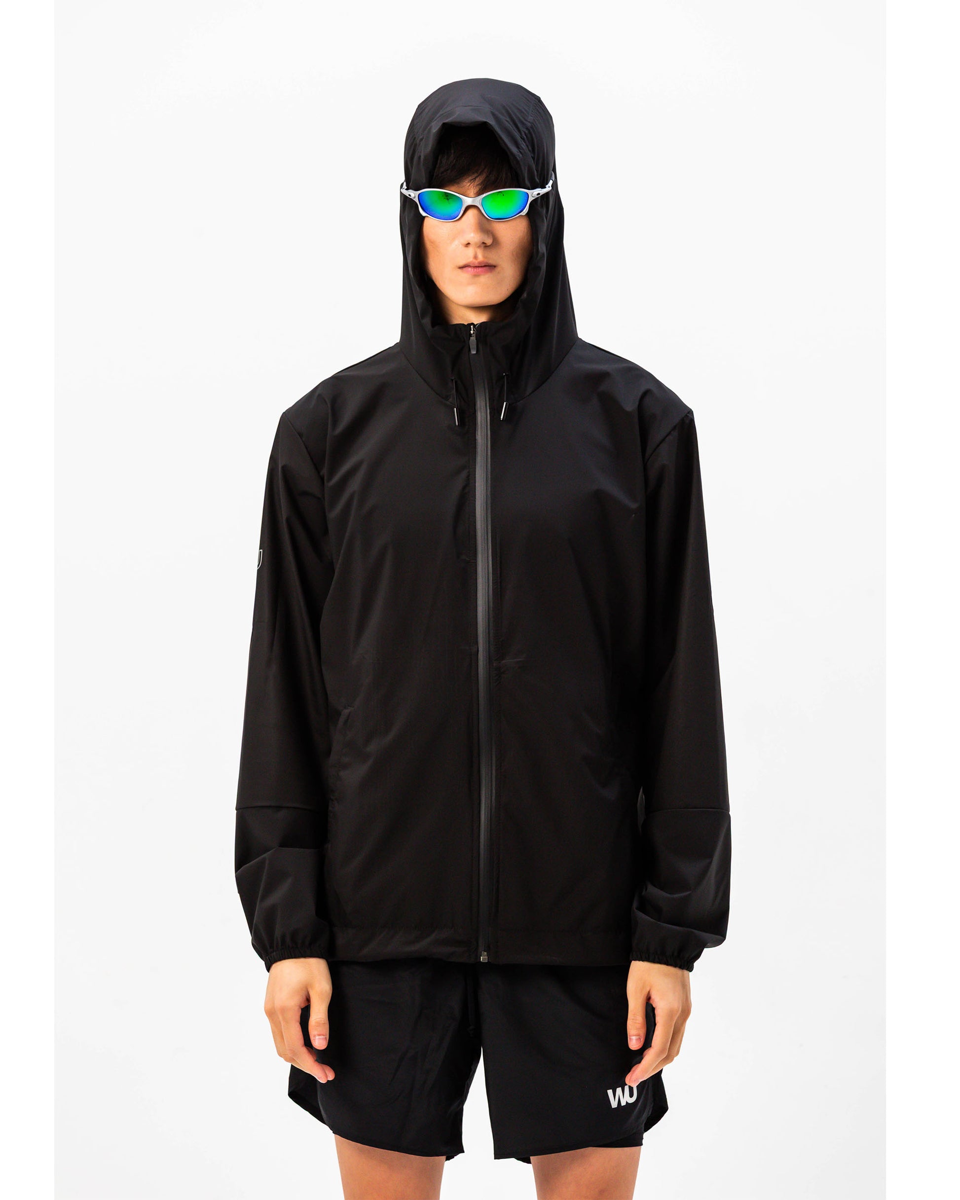 Storm Jacket WOOTUNIT vista frontale tre quarti
