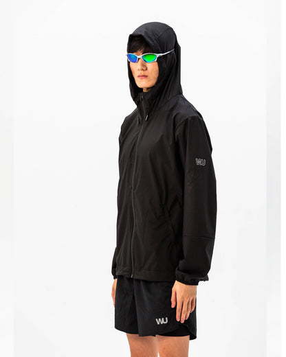 Storm Jacket WOOTUNIT vista laterale tre quarti
