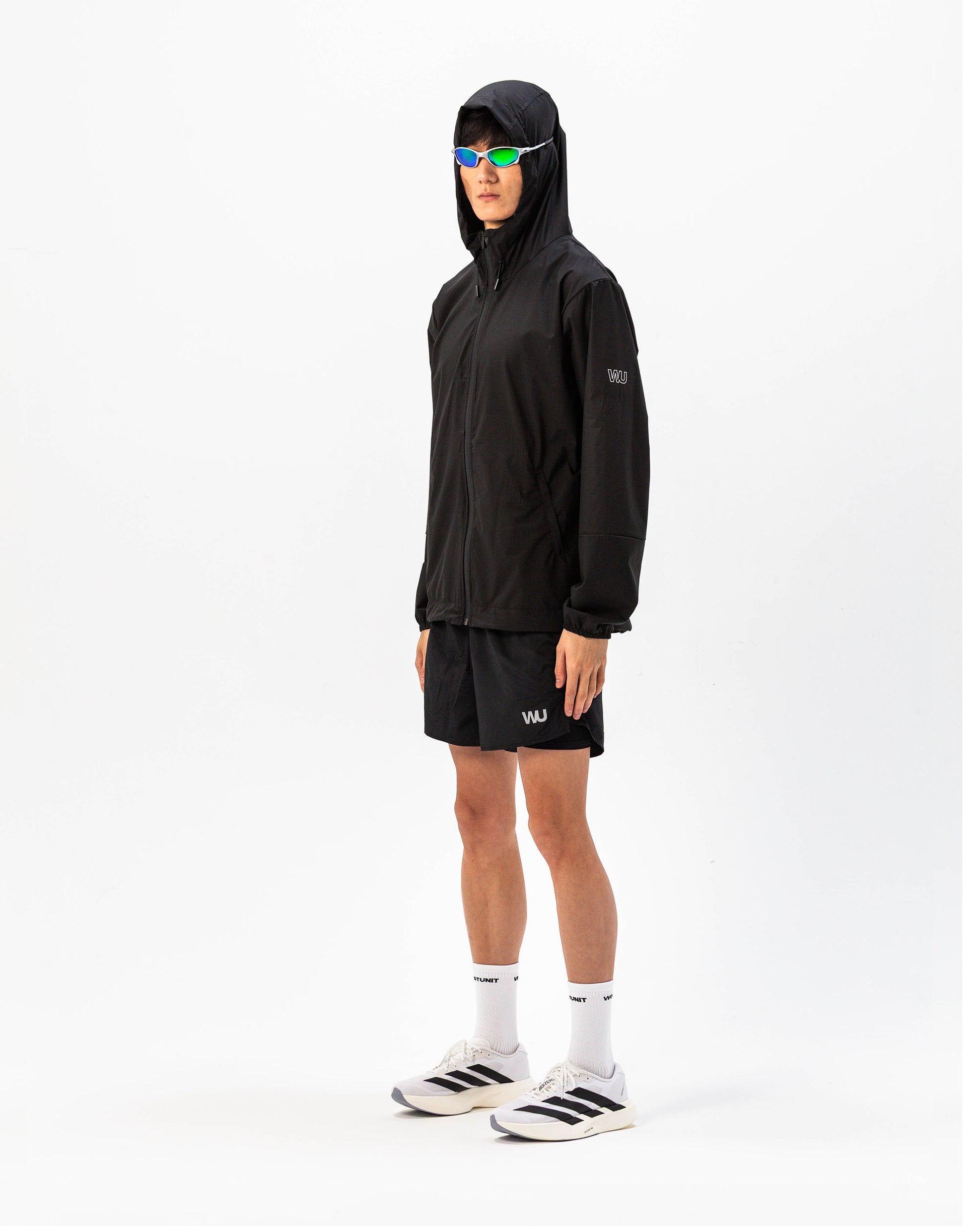 Storm Jacket WOOTUNIT vista laterale intera
