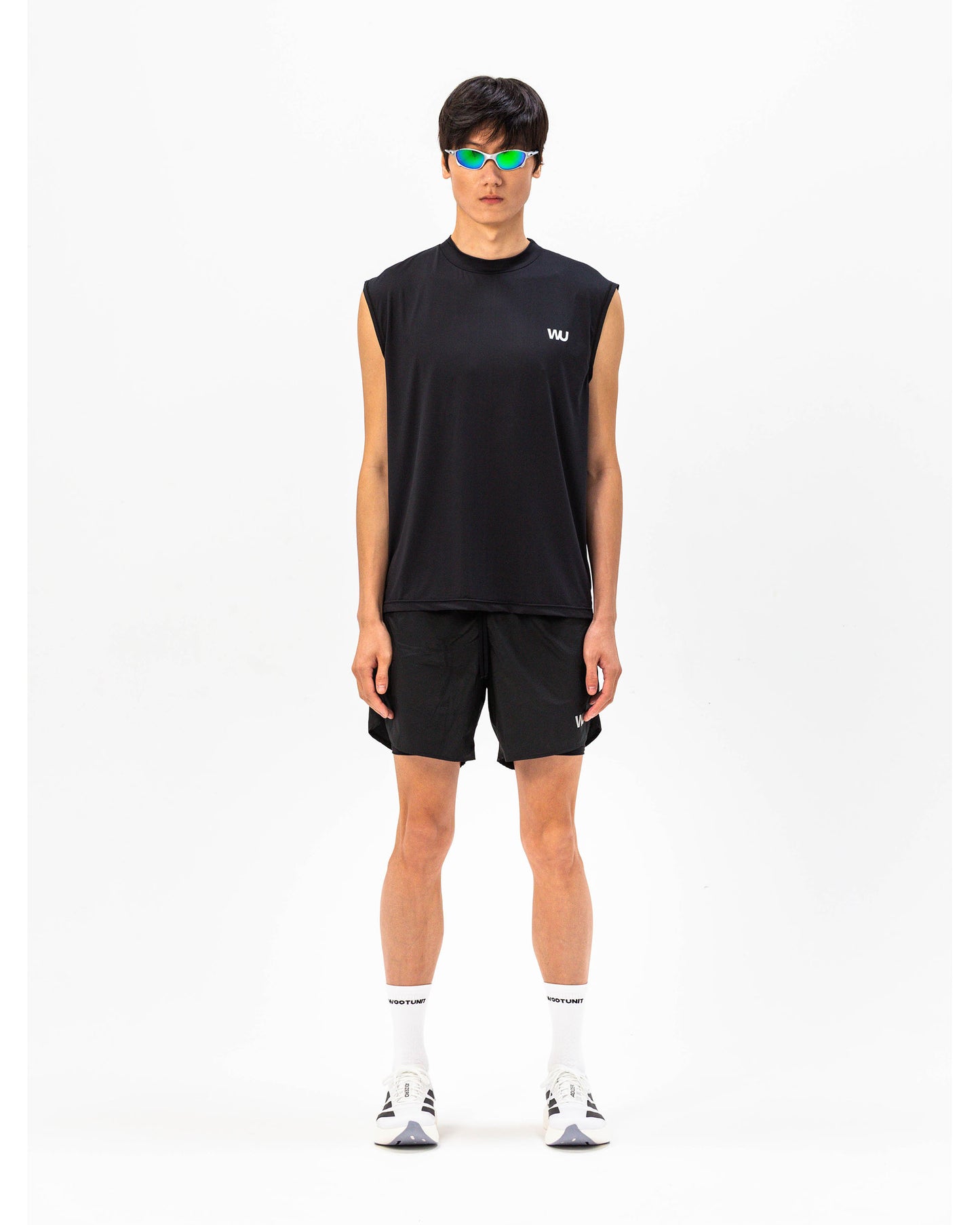 Canotta tecnica WOOTUNIT vista frontale intera
