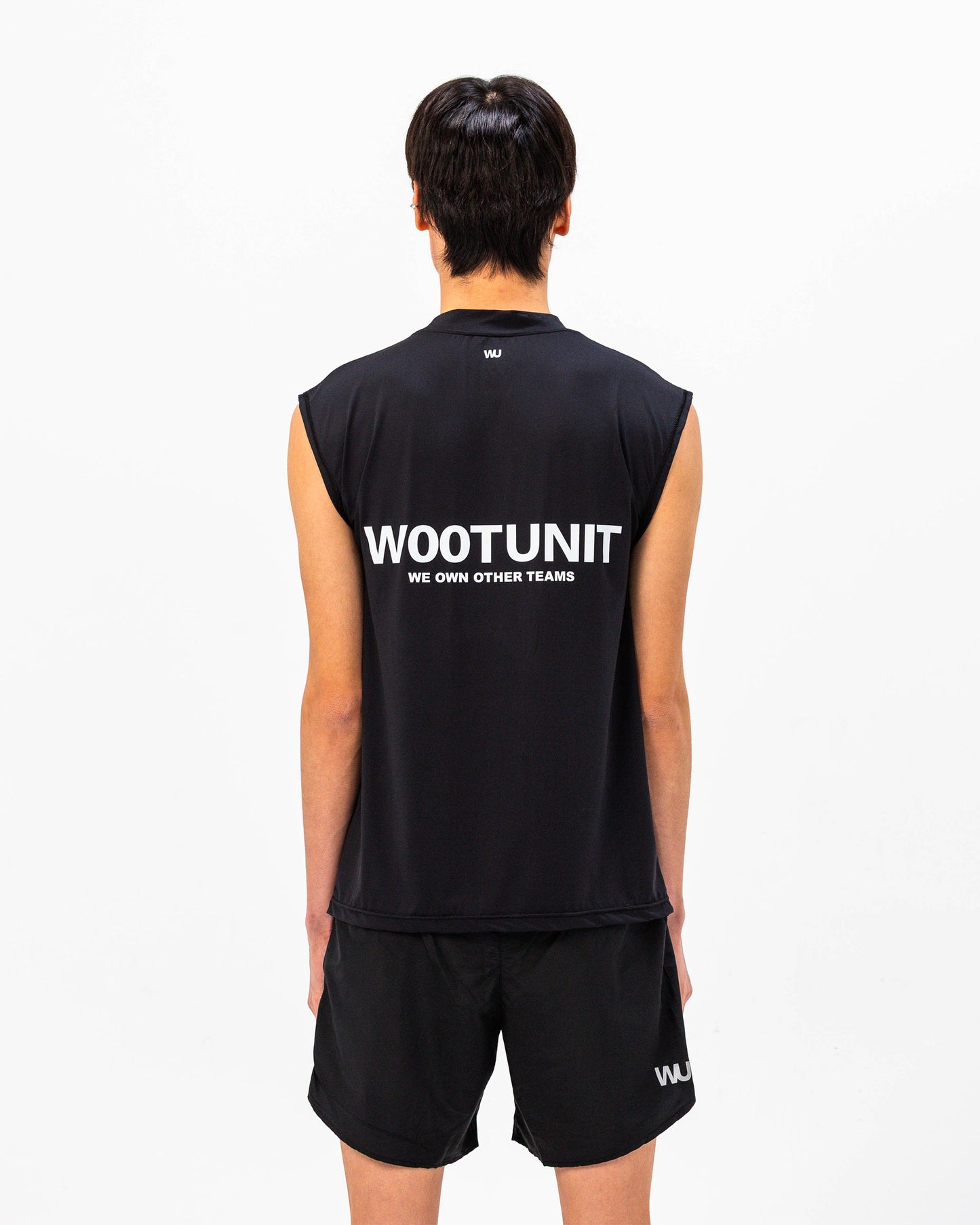 Canotta tecnica WOOTUNIT vista posteriore tre quarti
